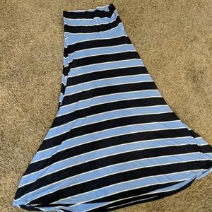 Gap | stretchy maxi skirt with fold over waist, MT